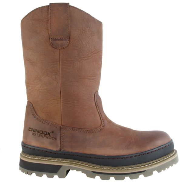 Chinook Footwear Rancher Waterproof Boots - Men's Dark Brown 10 - Chinook Footwear