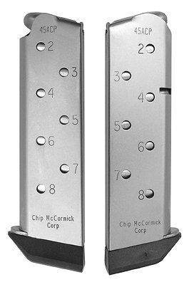 Products Match Grade 1911 .45 ACP 8-Round Pistol Magazine W/Base Pad Ammo