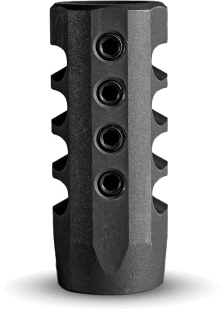 Christensen Arms Nitride Side-Baffle Brake .338 Caliber Black Medium 5/8-24 - Christensen Arms