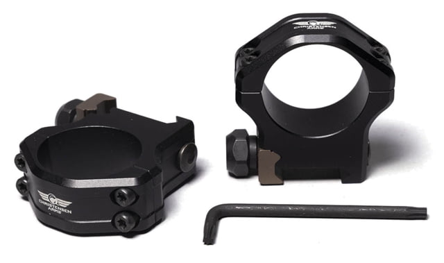 DEMO Christensen Arms Ultralight Scope Rings Black/Burnt Bronze Low 30mm - Christensen Arms