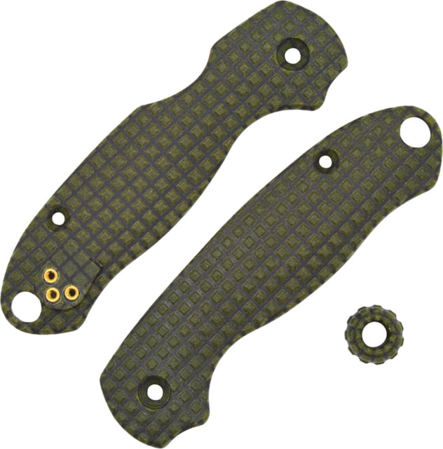 Chroma Scales Para 3 OD Green Frag Handle Scales Textured Nylon PA12 - Chroma Scales