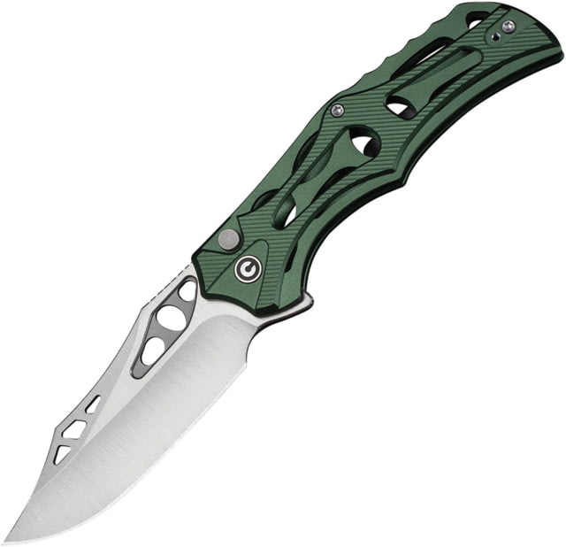 CIVIVI Biophase Button Lock Green CIV - CIVIVI Knives