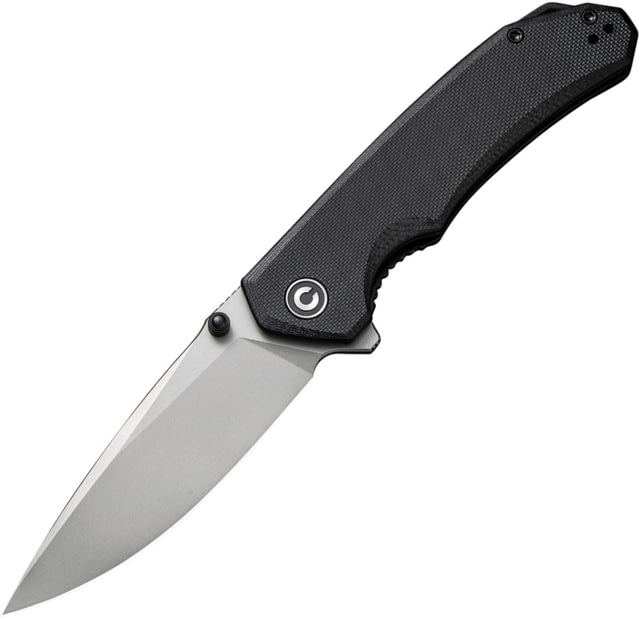 CIVIVI Brazen Linerlock 3.50 in Folding Knife Black G10