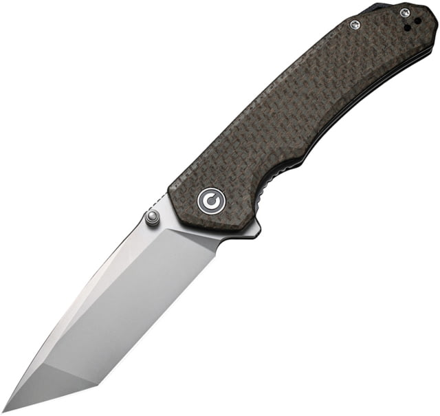 CIVIVI Brazen Linerlock Micarta 3.50 in Folding Knife Green micarta