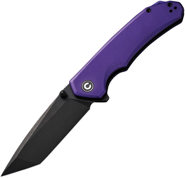 CIVIVI Brazen Linerlock 3.50 in Folding Knife Purple G10 - CIVIVI Knives