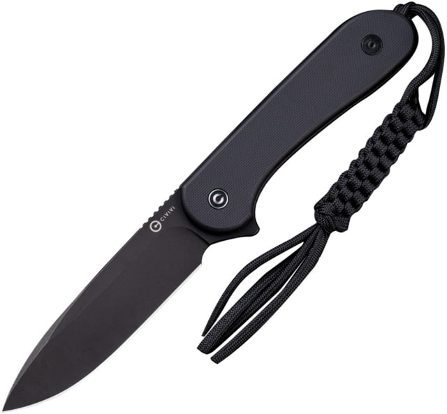 CIVIVI Fixed Blade Elementum Knife Black - Civivi