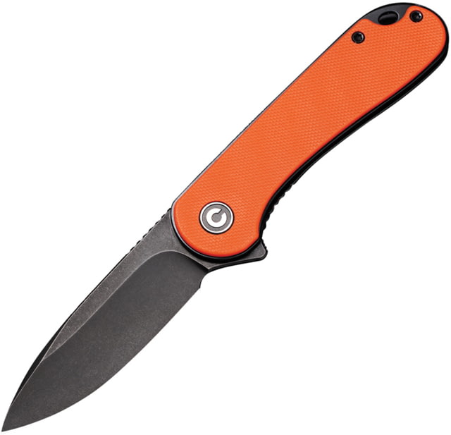 CIVIVI Elementum Linerlock Org 3.00 in Folding Knife Orange G10