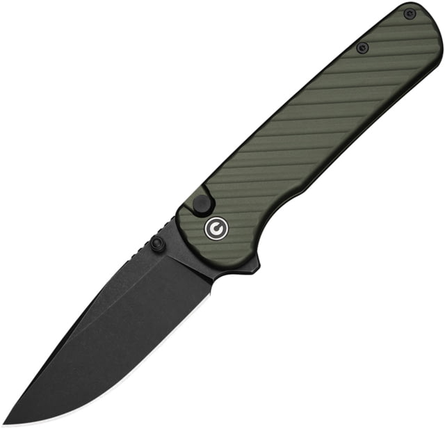 CIVIVI Iron Tide Button Lock Green CIV - CIVIVI Knives
