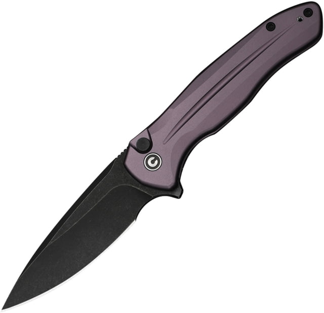 CIVIVI Kitefin Button Lock Purple Al CIV - CIVIVI Knives