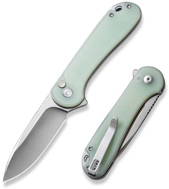 Civivi Knife Elementum Ii 2.96 '' Natural G10/satin Clam Pack - Civivi
