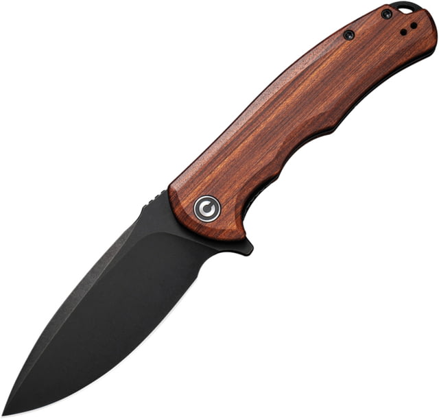CIVIVI Civivi Praxis 3.75" Cuibourtia Wood/ Stnwsh 3.75 in Folding Knife Cuibourtia wood