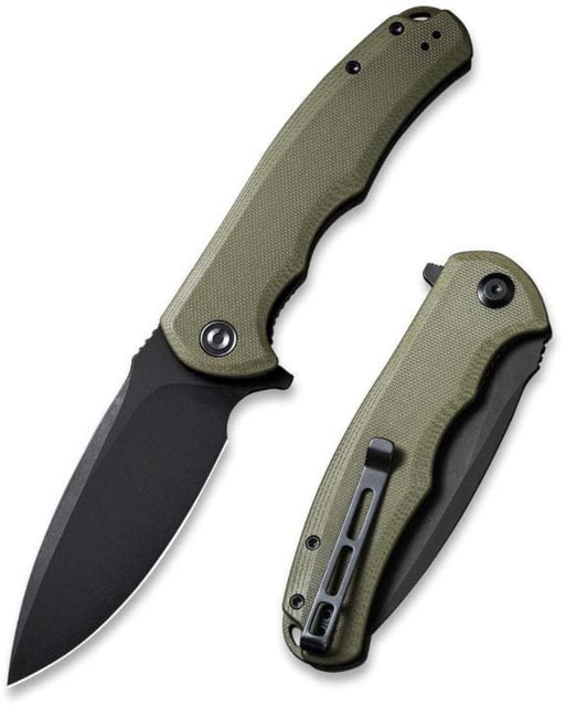 Civivi Knife Praxis 3.75'' Od Green G10/black Stn Clam Pack - Civivi