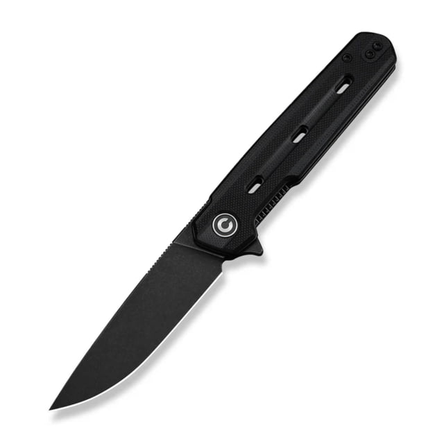 Civivi CIVIVI Navo Flipper Knife Black G10 Handle 3.25inch Black Stonewashed Nitro-v Blade - $62.90 at Optics Planet