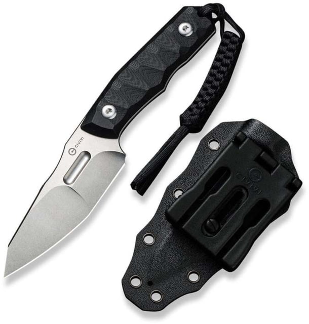 CIVIVI Propugnator Fixed Blade Knife G10 Handle 4.15inch D2 Blade - Civivi