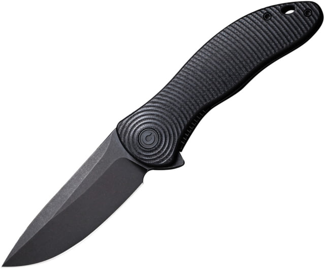 CIVIVI Synergy3 Linerlock 3.25 in Folding Knife Black G10