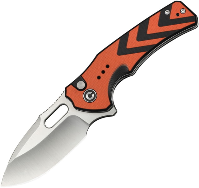 CIVIVI Vexron Button Lock Org/Blk CIV - CIVIVI Knives