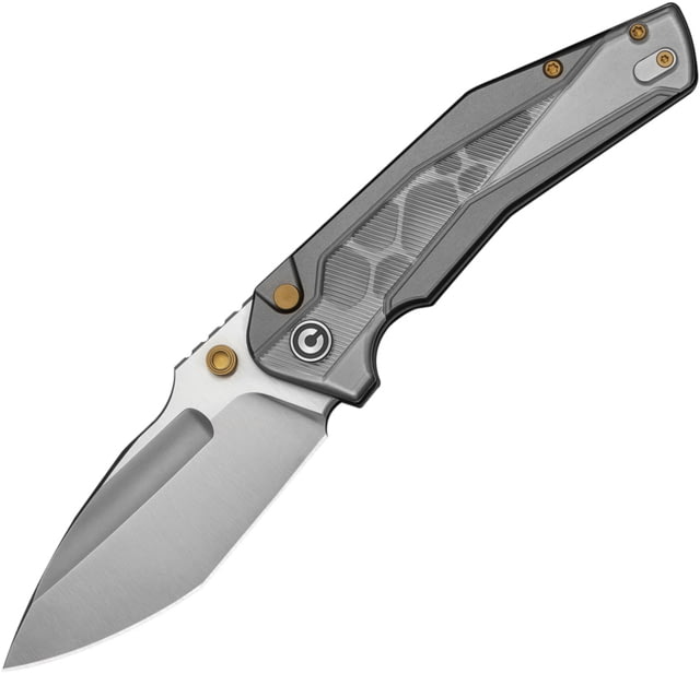 CIVIVI Wellmax Button Lock Gray CIV - CIVIVI Knives