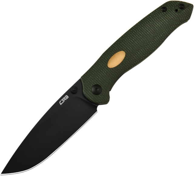 CJRB Aes Linerlock Green Micarta - Cjrb