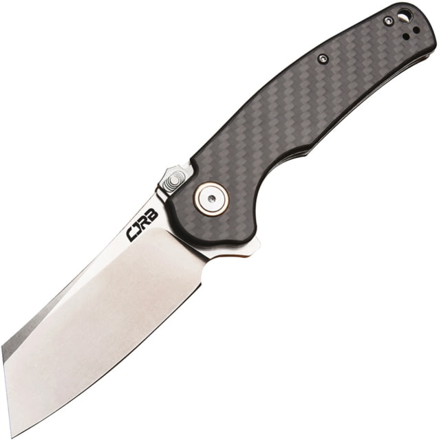 CJRB Crag Linerlock CF D2 Knife - Cjrb