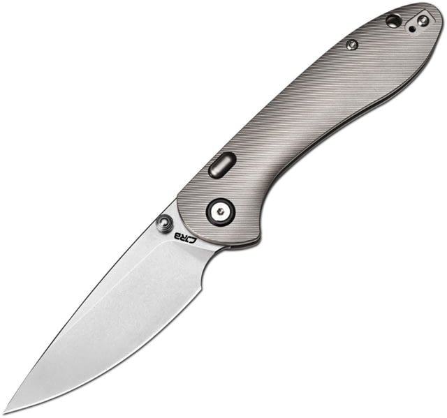 CJRB Feldspar Top Linerlock Gray Ti - Cjrb