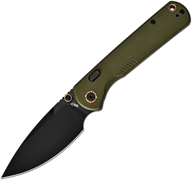 CJRB Latitude Top Linerlock Grn G10 - Cjrb