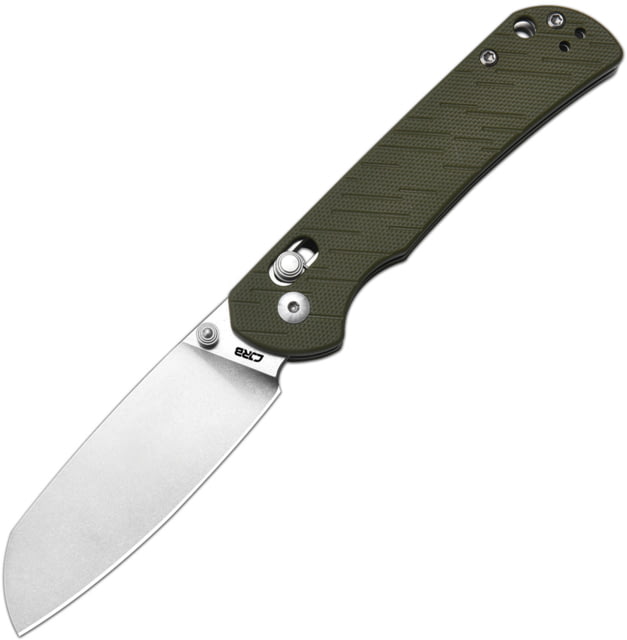 CJRB Lyrid Crossbar Lock Grn G10 - CJRB