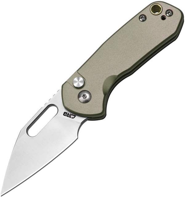 CJRB Mini Pyrite Button Lock Green - CJRB