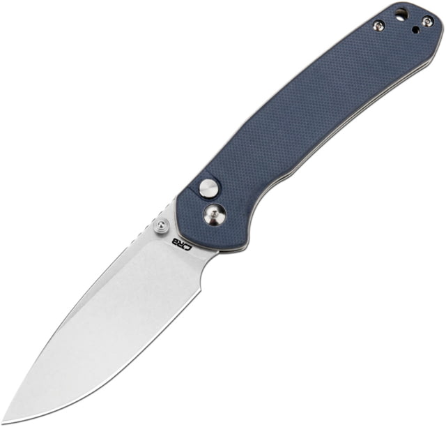 CJRB Pyrite Button Lock Blue G10 - Cjrb