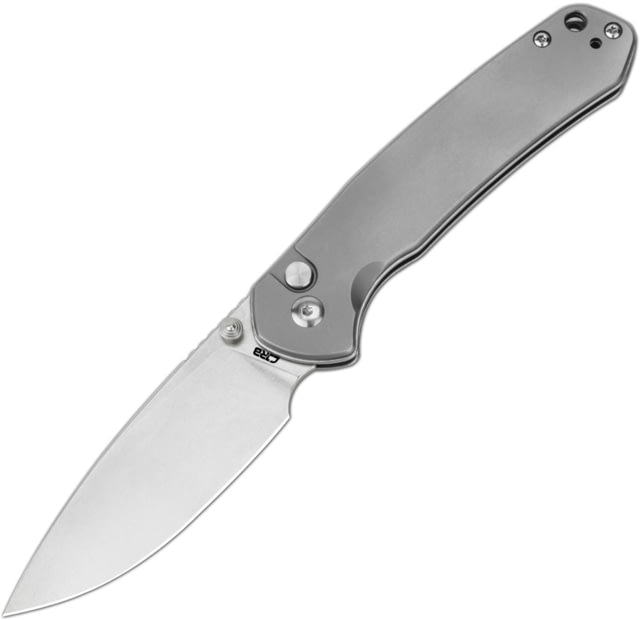 CJRB Pyrite Button Lock Titanium - Cjrb
