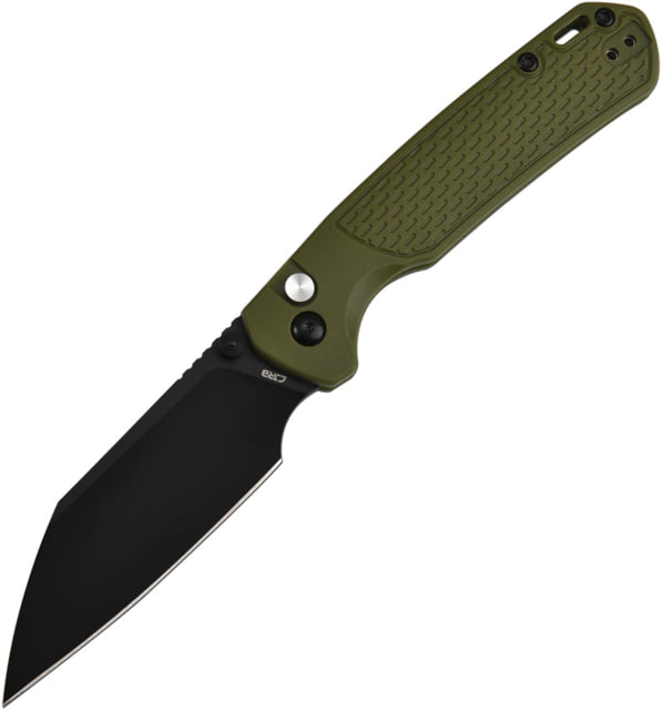 CJRB Pyrite Light Button Lock Green - CJRB