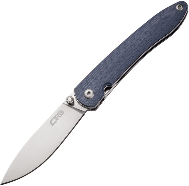 CJRB Ria Linerlock Blue-Gray Folding Knife - Cjrb
