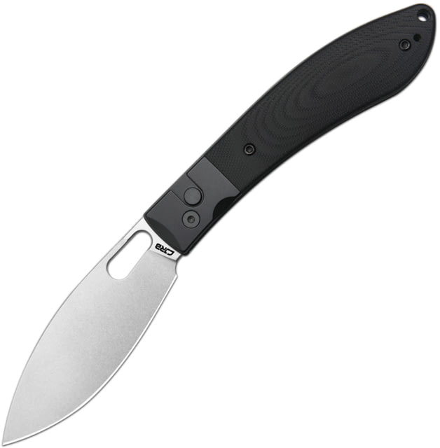 CJRB Sasaya Button Lock Black G10 - CJRB