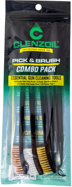 Clenzoil Brush & Pick Set Black - Clenzoil