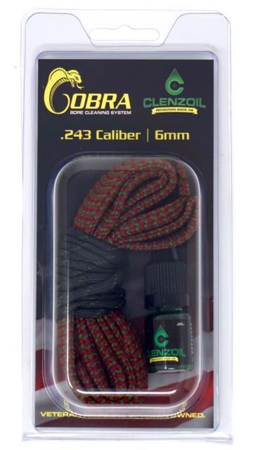 Clenzoil Cobra Bore Cleaning System 243 Caliber - Clenzoil