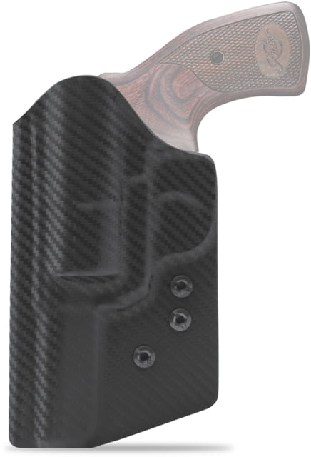 Clip & Carry IWB Kydex Holster for the Kimber K6s 3in Carbon Fiber Black Left-Handed - Clip & Carry