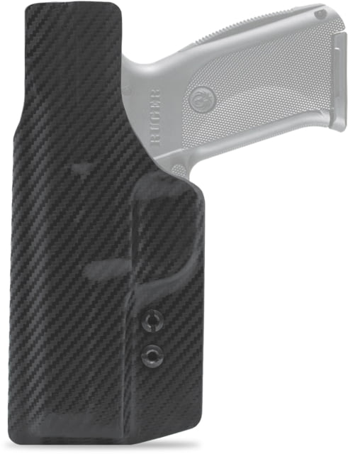 Clip & Carry IWB Kydex Holster for the Ruger SR9 Carbon Fiber Black Right-Handed - Clip & Carry