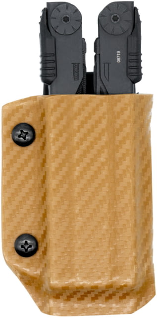 Clip & Carry Kydex Sheath for the Gerber Diesel Carbon Fiber Brown - Clip & Carry