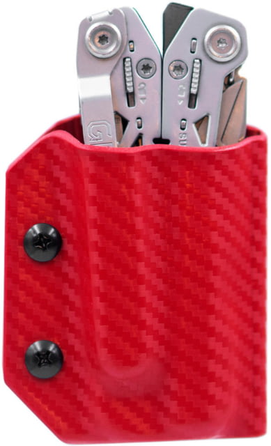 Clip & Carry Kydex Sheath for the Gerber Suspension NXT Carbon Fiber Red - Clip & Carry
