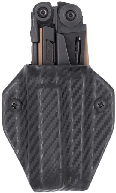 Clip & Carry Kydex Sheath for the Leatherman MUT Carbon Fiber Black - Clip & Carry