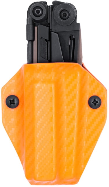 Clip & Carry Kydex Sheath for the Leatherman MUT Carbon Fiber Orange - Clip & Carry