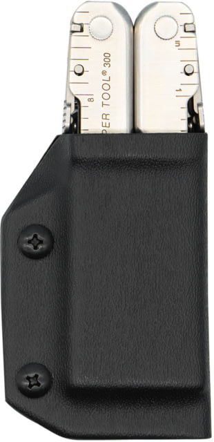 Clip & Carry Kydex Sheath for the Leatherman Supertool 300 Black - Clip & Carry