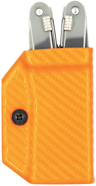 Clip & Carry Kydex Sheath for the Victorinox SPIRIT Carbon Fiber Orange - Clip & Carry