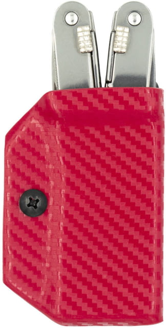 Clip & Carry Kydex Sheath for the Victorinox SPIRIT Carbon Fiber Red - Clip & Carry