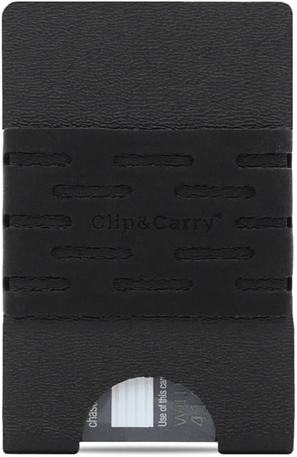 Clip & Carry Slydex Kydex Wallet Black - Clip & Carry