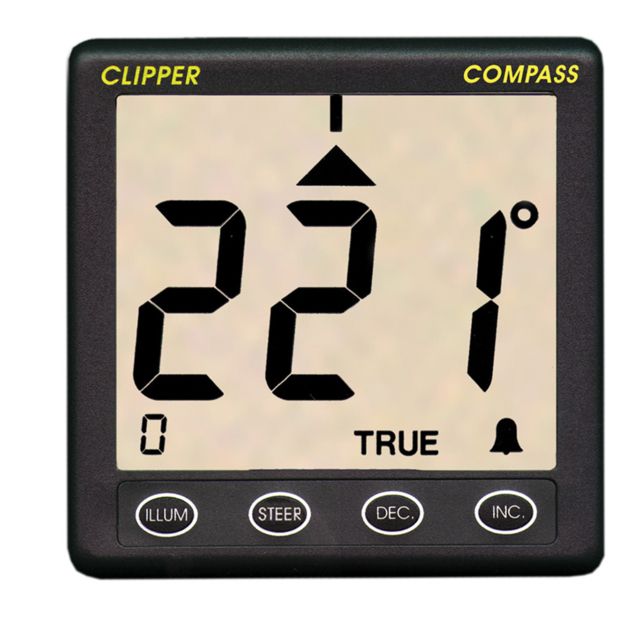 Clipper System w/Remote Fluxgate Sensor Compass - Clipper