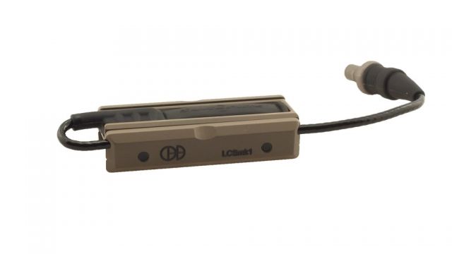 Cloud Defensive Light Control System Mount for Surefire ST07 Tape Switch Flat Dark Earth LCSmk1a-fde - Cloud Defensive