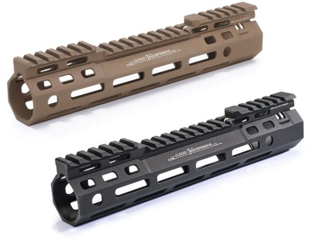 USED Cloud Defensive CORv2 Cloud Optimized Rail System M-LOK 9.55 inch Comp w/Light Control Sys for Surefire and Streamlight Black CORv2-Black EDEMO1 - Cloud Defensive