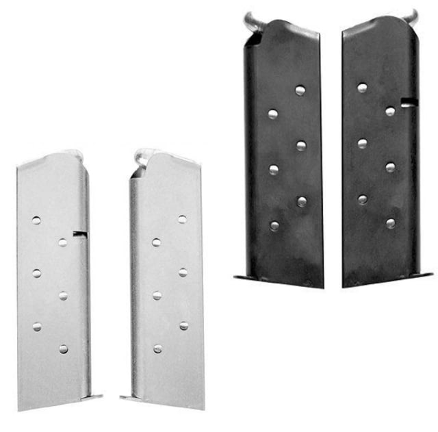CM Products Classic Pistol Magazine, .45 ACP, 7 Round, Stainless, w/ Pad, M-CL-45FS-7-P by USA Chip Mccormick 911 Pistol Magazines