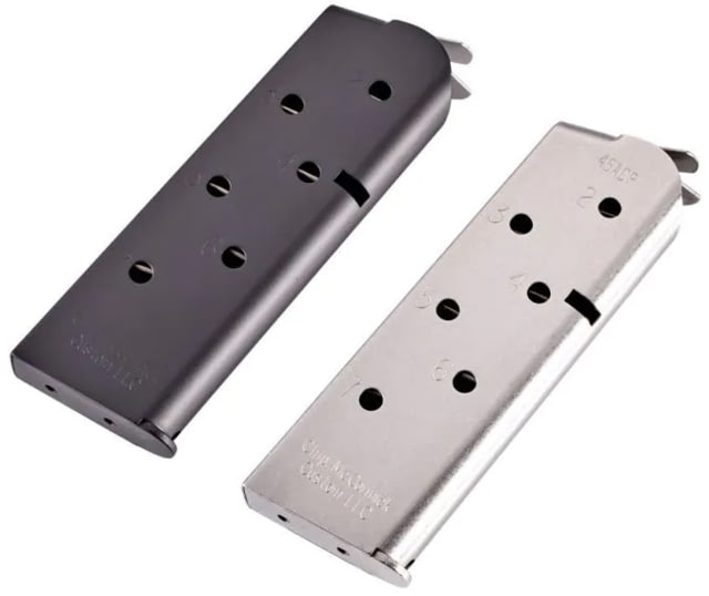Chip McCormick Match Grade 1911 Compact, 9mm Luger, 8 Round Pistol Magazine, Stainless, M-MG-9CP8 by USA Chip Mccormick 911 Pistol Magazines