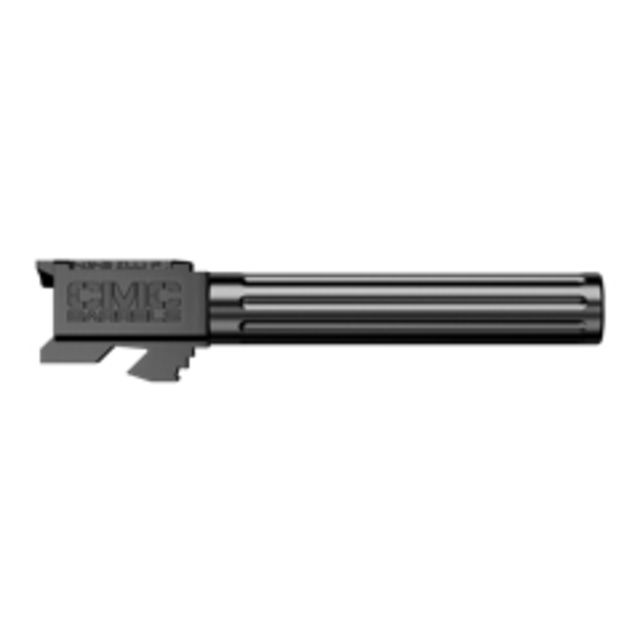 CMC Triggers Match Precision Fluted Barrel Compatible With Glock 17 Gen 3 by USA Cmc Triggers Pistol Barrels